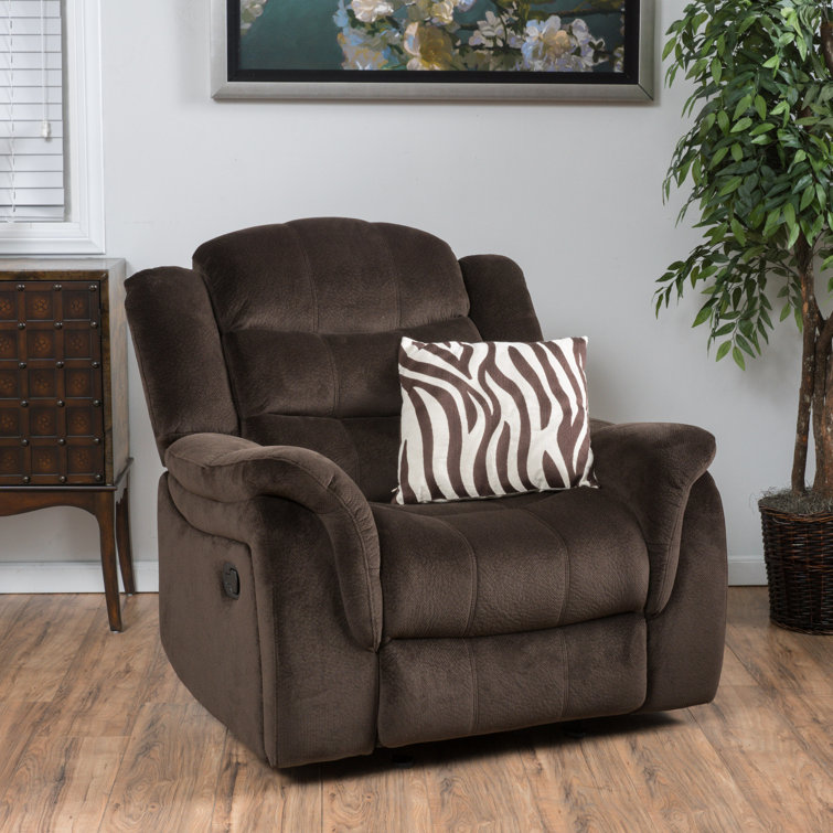 Red Barrel Studio® Texian Upholstered Recliner & Reviews Wayfair